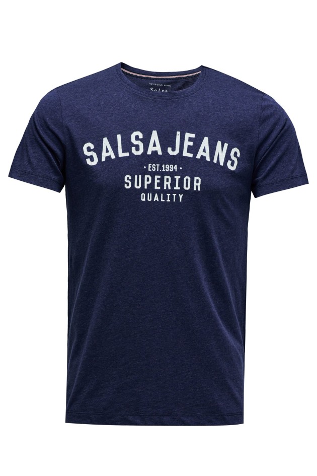 OUTLET BRANDING T-SHIRT, DARK BLUE, XXL