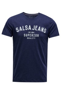 OUTLET BRANDING T-SHIRT, DARK BLUE, XXL