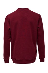OUTLET CREW NECK SWEAT, DARK RED V1, XXL