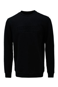 OUTLET CREW NECK SWEATSHIRT, BLACK, XXL