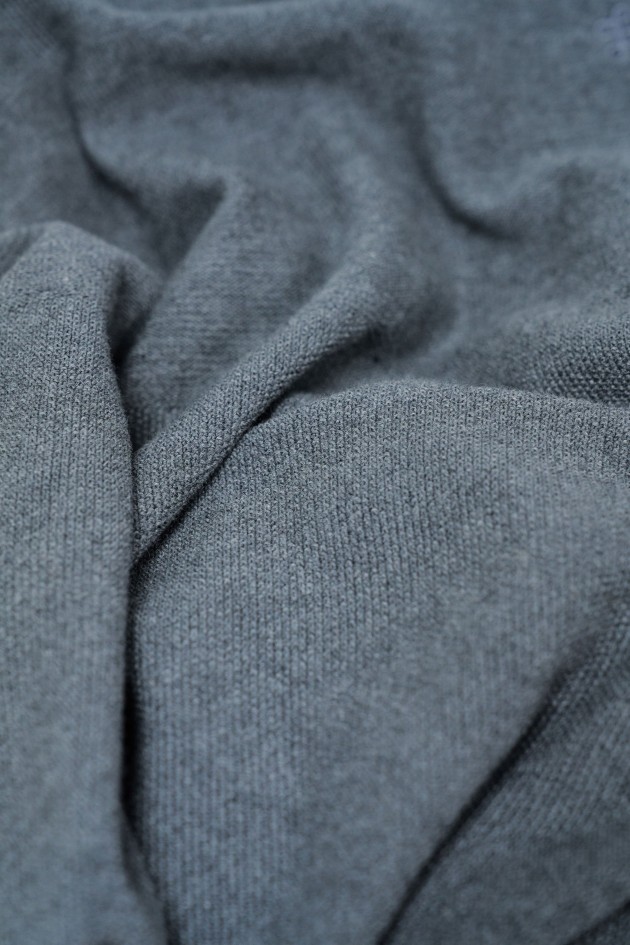 OUTLET BASIC SWEATER, DARK GREY, XL