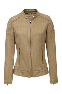 OUTLET SLIM SUEDE JACK, LIGHT BEIGE, XXL