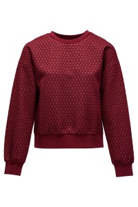 OUTLET JACQUARD LUREX, MEDIUM RED, XXL