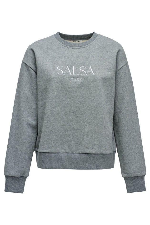 OUTLET BRANDING SWEATS, MEDIUM GREY, XXL