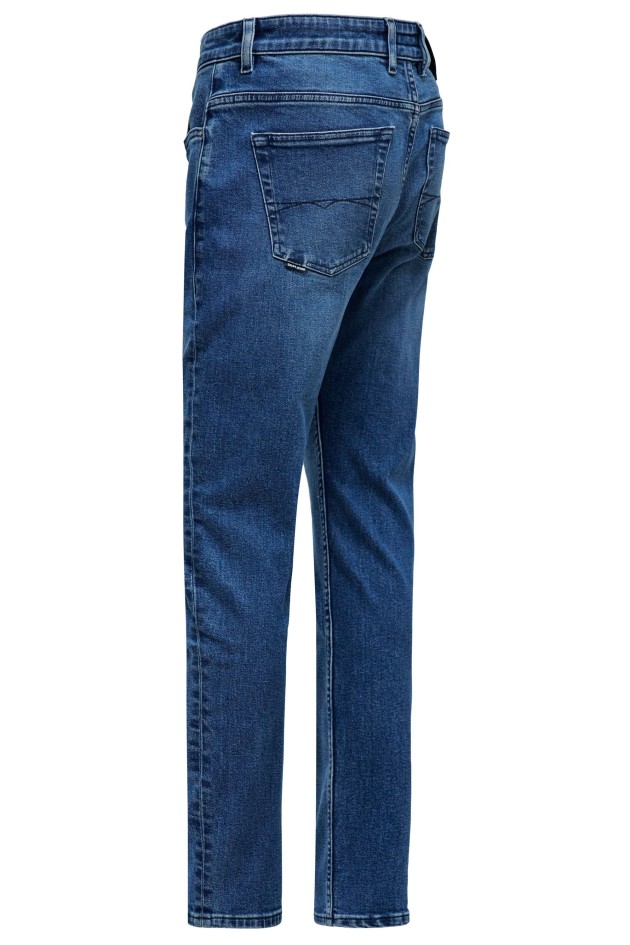OUTLET SLIM QUARTZB, MEDIUM WASH, 44, 32