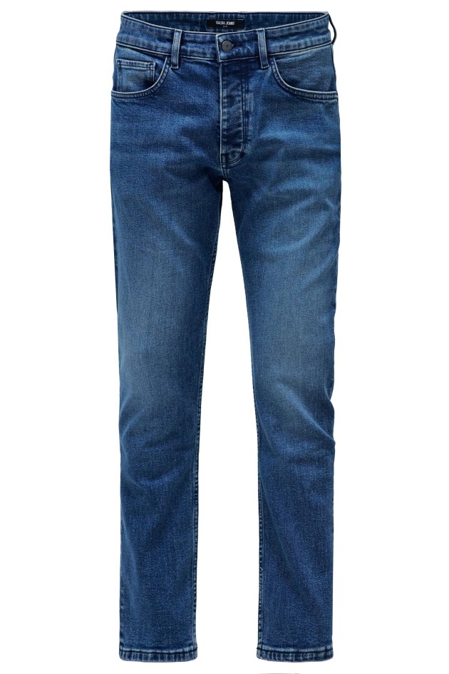 OUTLET SLIM QUARTZB, MEDIUM WASH, 44, 32