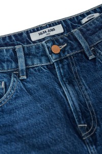 OUTLET TRUE STRAIGH, MEDIUM WASH, 40, 32