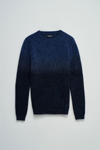KNIT SWEATER WITH GRADIENT EFFECT