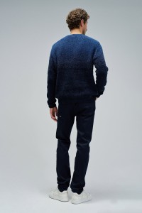 KNIT SWEATER WITH GRADIENT EFFECT