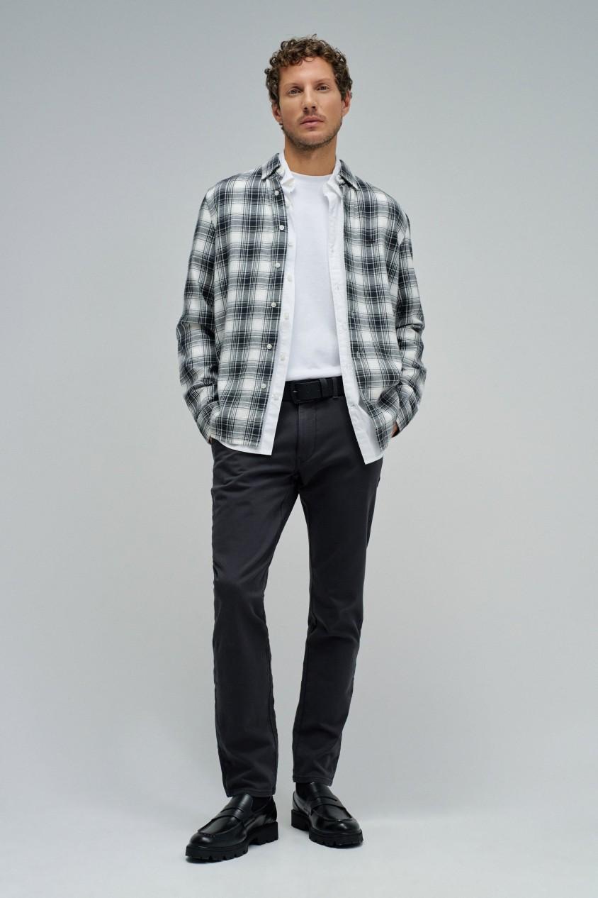 SHIRT WITH CHECK PATTERN