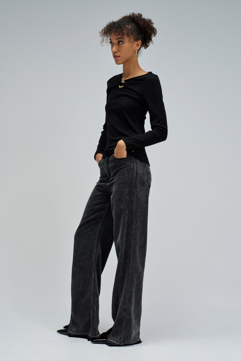 JERSEY DE PUNTO ACANALADO