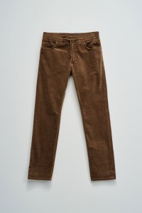 REGULAR FIT JOGGERS TROUSERS IN CORDUROY