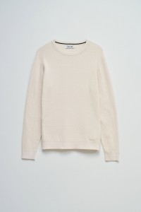 TEXTURED KNIT SWEATER