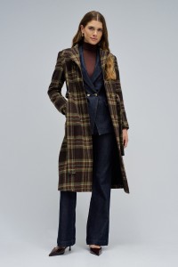 GRACE LONG WOOLLEN COAT WITH BELT