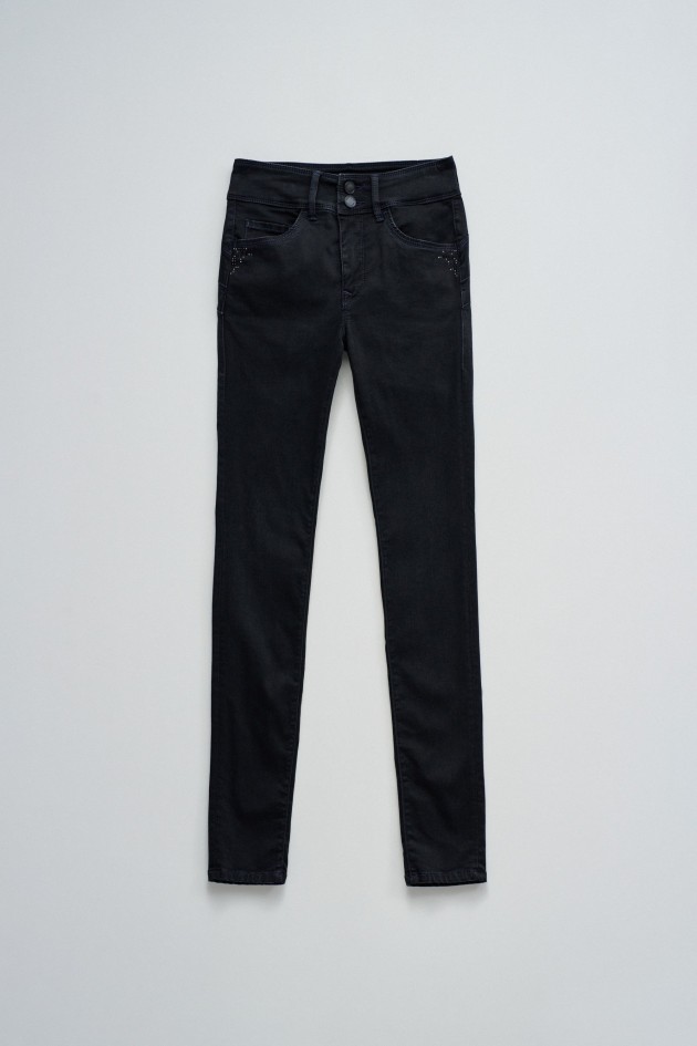 SECRET PUSH IN SKINNY SOFT TOUCH JEANS