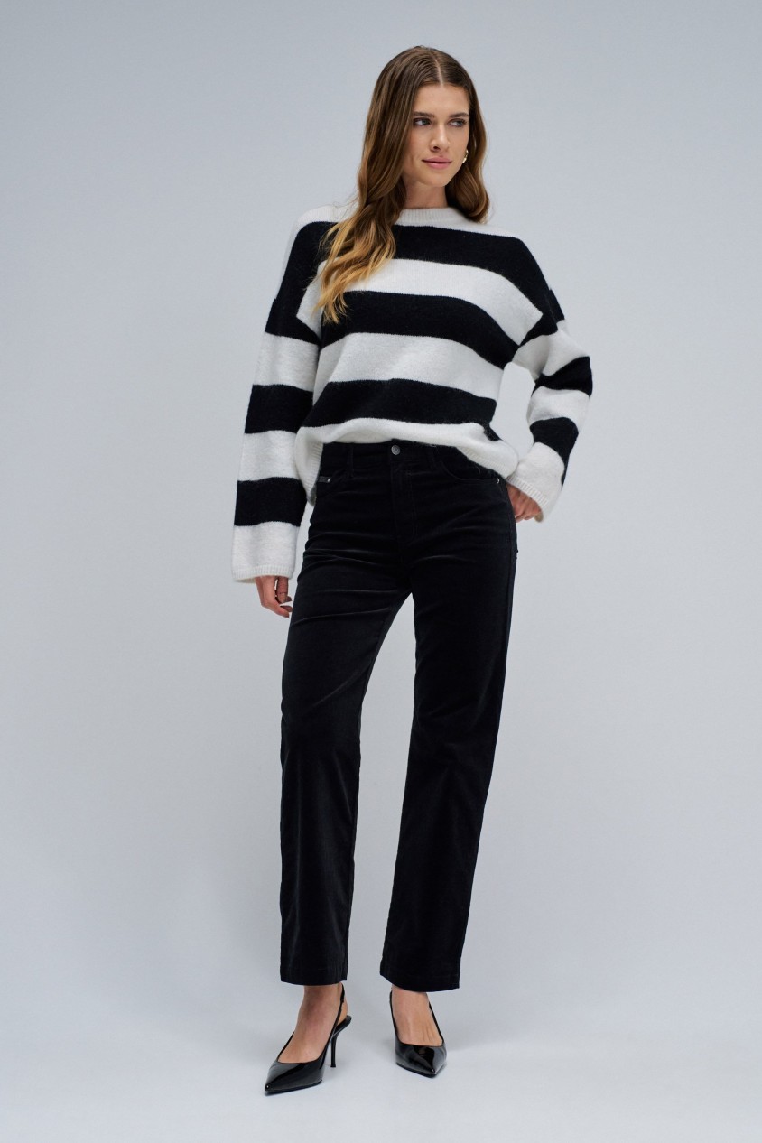 STRAIGHT JEANS IN CORDUROY