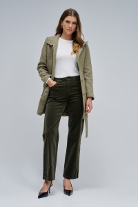 STRAIGHT JEANS AUS CORD