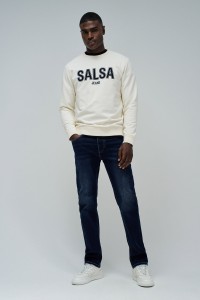 SWEATSHIRT WITH BRANDING SWEATSHIRT WITH BRANDING