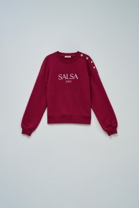 SWEATSHIRT WITH BRANDING