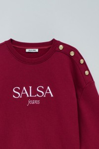 SWEATSHIRT WITH BRANDING