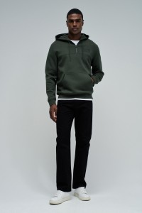 KAPUZENPULLOVER MIT REISSVERSCHLUSS