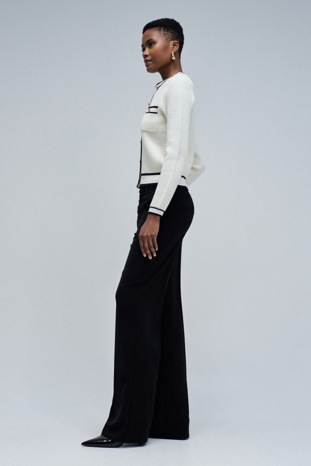 CARDIGAN WITH GOLDEN BUTTONS