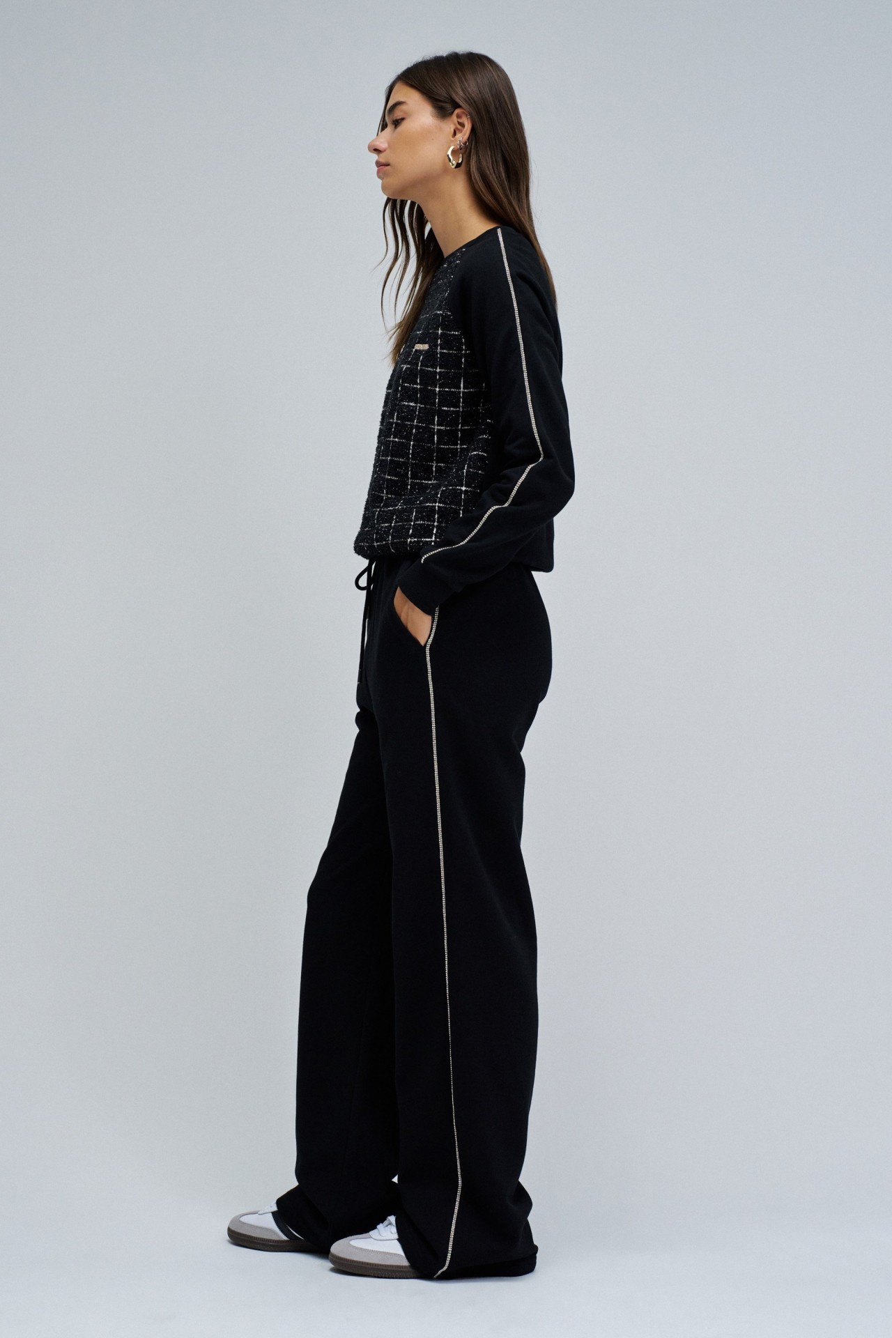 JOGGERS TROUSERS IN FABRIC