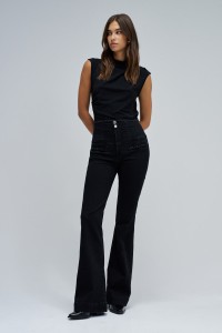 DIVA FAITH PUSH IN FLARE JEANS