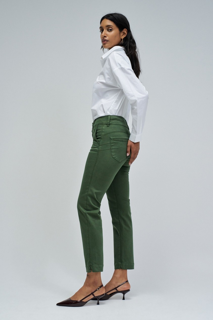 SECRET CHINO PUSH IN CROPPED SLIM