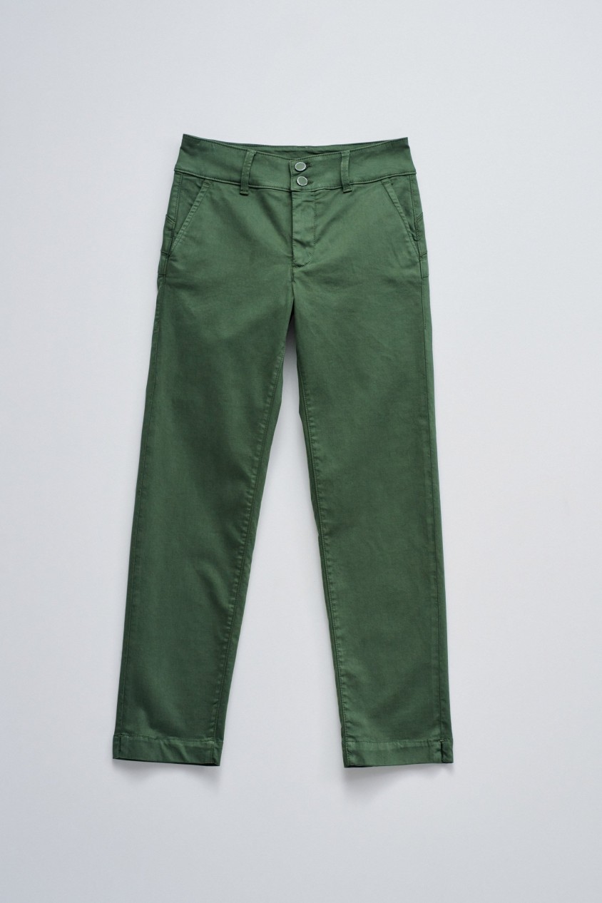SECRET CHINO PUSH IN CROPPED SLIM