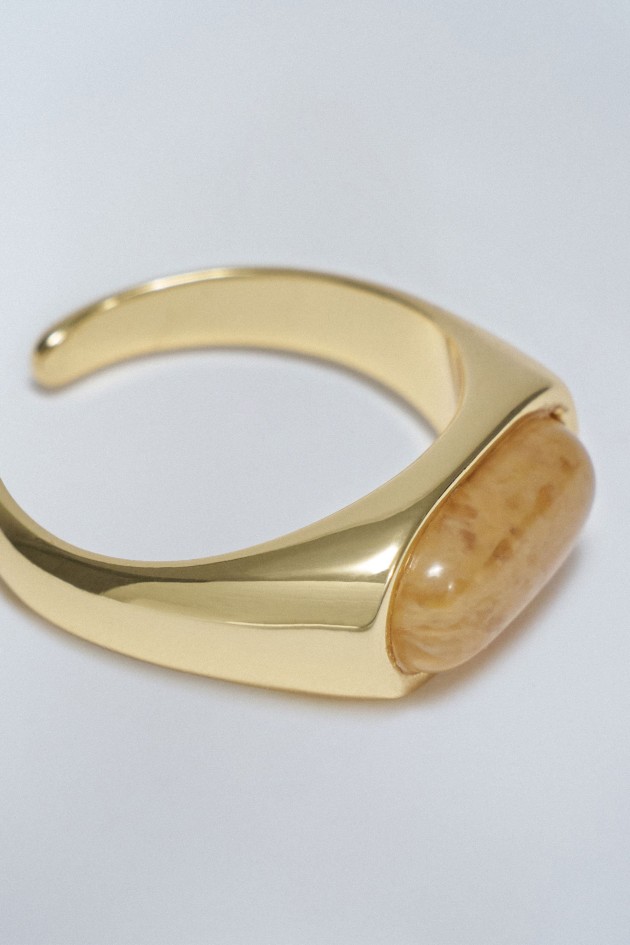 BAGUE AJUSTABLE AVEC PIERRE