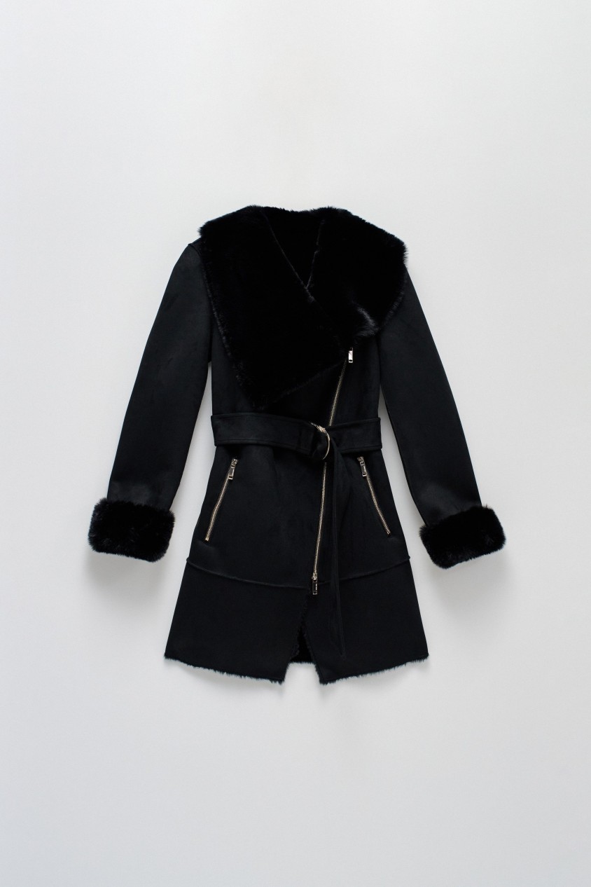 DIANA SHEARLING COAT