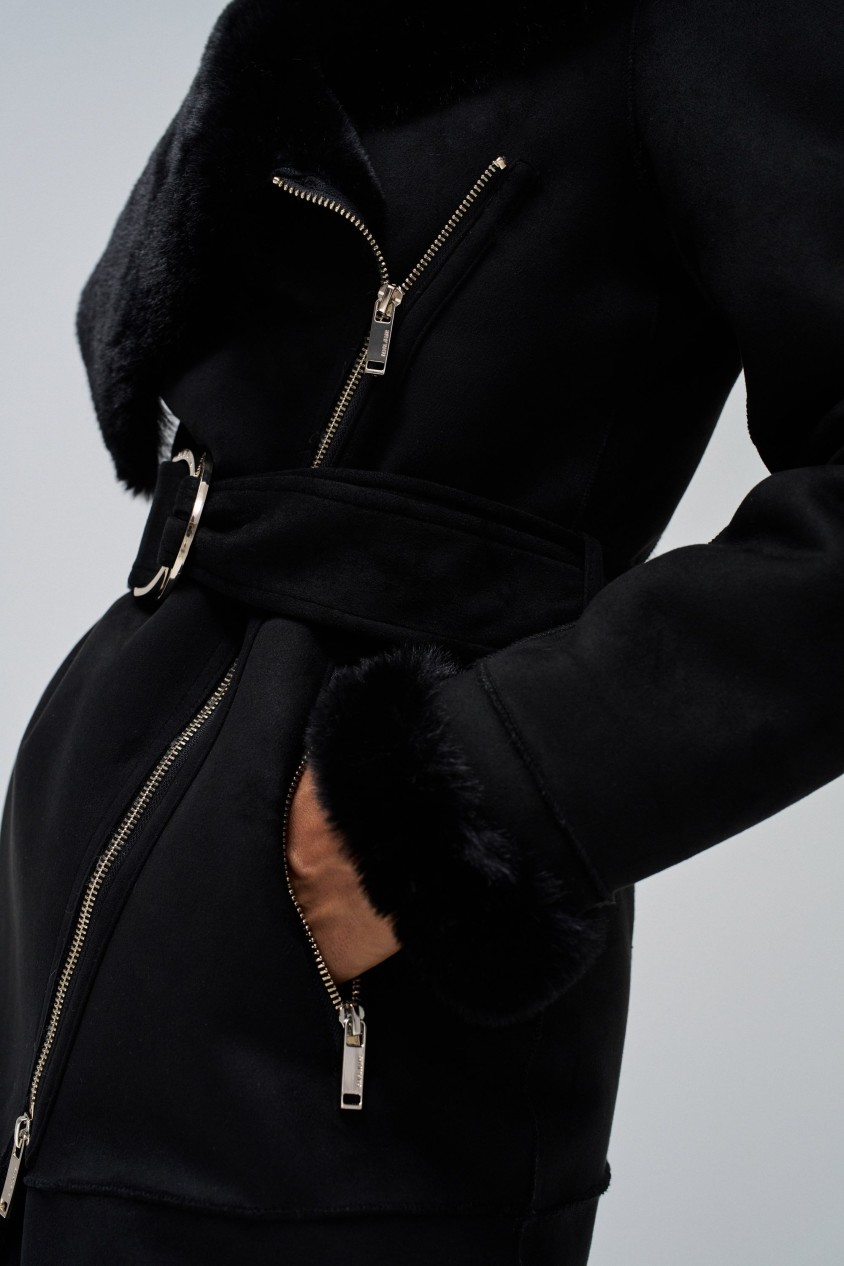 DIANA SHEARLING COAT