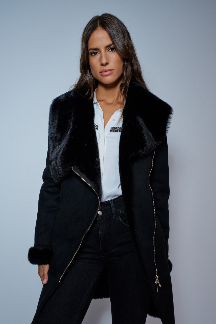 DIANA SHEARLING COAT