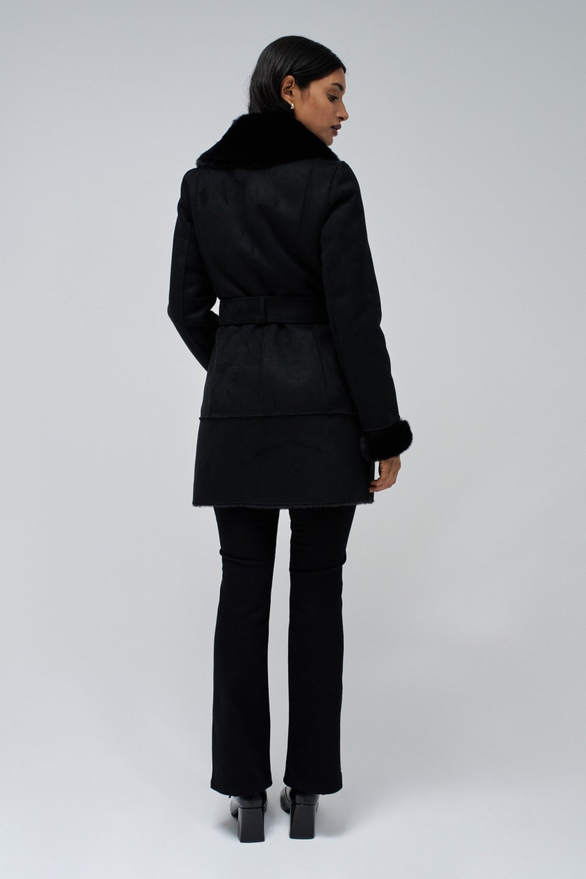 DIANA SHEARLING COAT