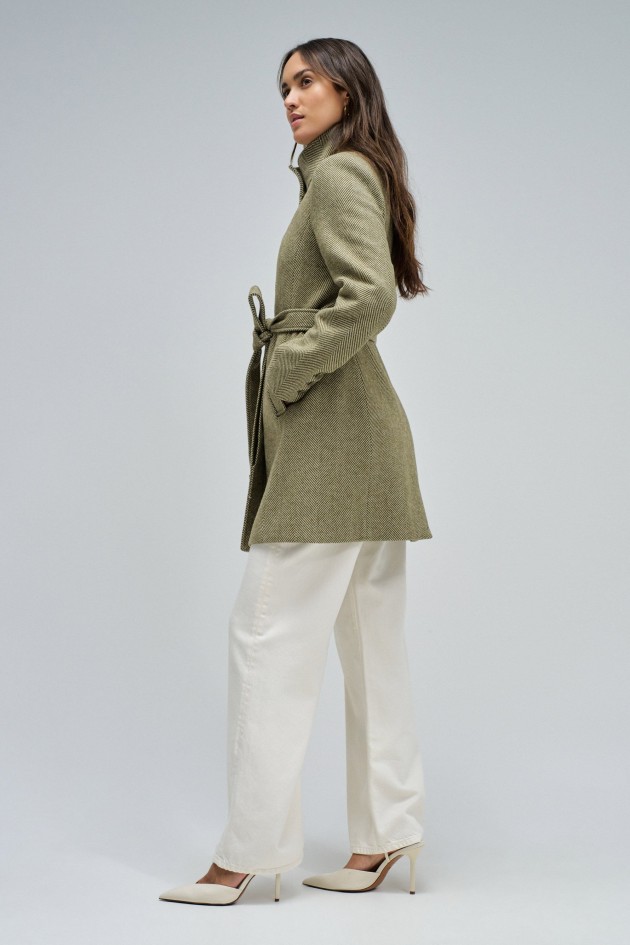 GRACE WOOLLEN COAT WITH BELT