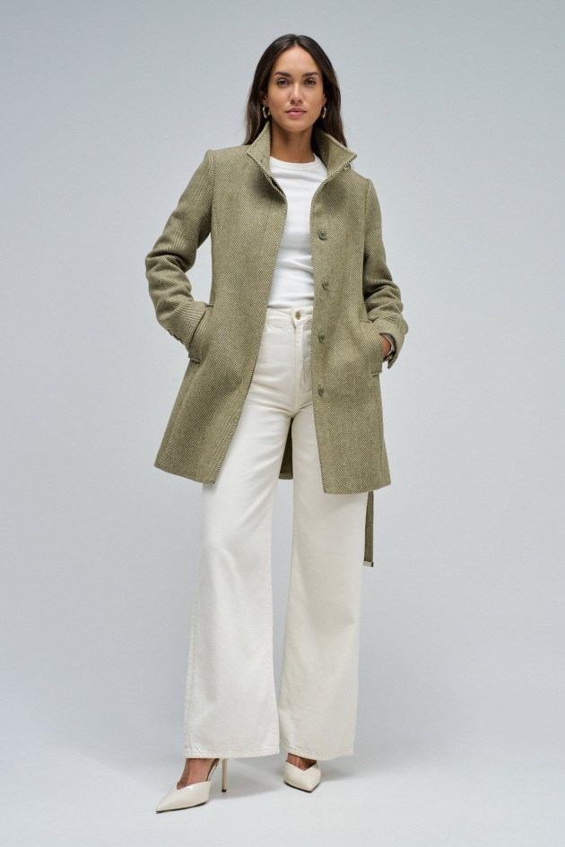 GRACE WOOLLEN COAT WITH BELT