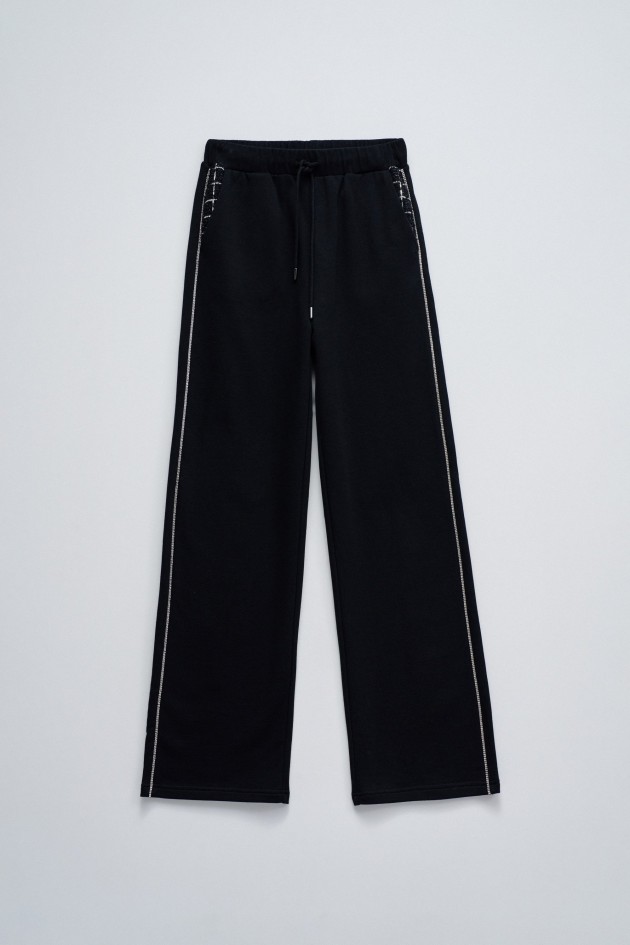 JOGGERS TROUSERS IN FABRIC