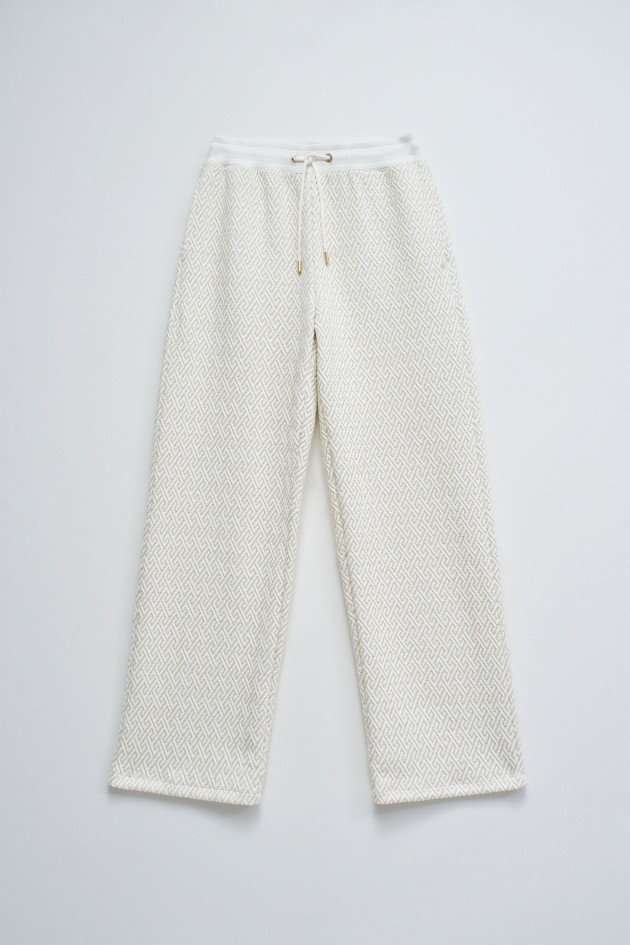 JOGGERS WITH JACQUARD TROUSERS