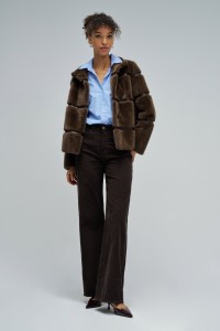 VAQUEROS WIDE LEG EN PANA VAQUEROS WIDE LEG EN PANA