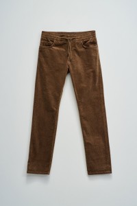 REGULAR FIT JOGGERS TROUSERS IN CORDUROY