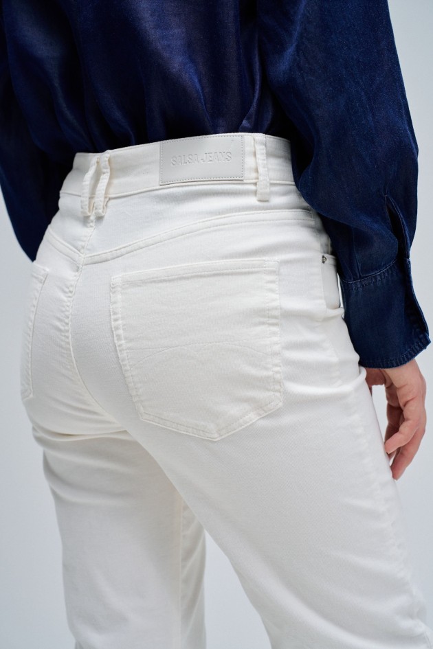 JEANS STRAIGHT EM BOMBAZINA