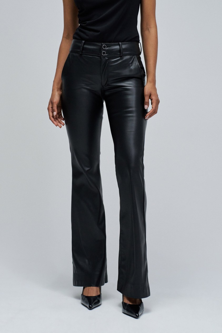 SECRET CHINO PUSH IN FLARE LEDER EFFEKT