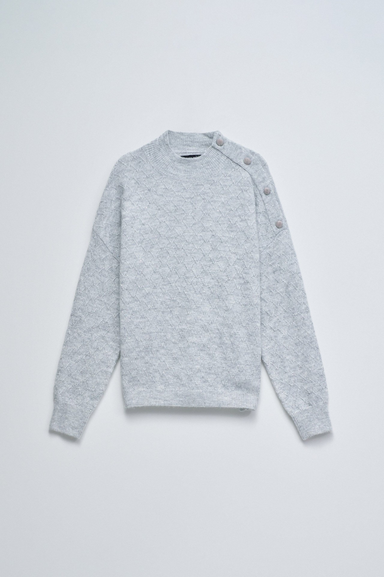 STRICKPULLOVER MIT LUREX