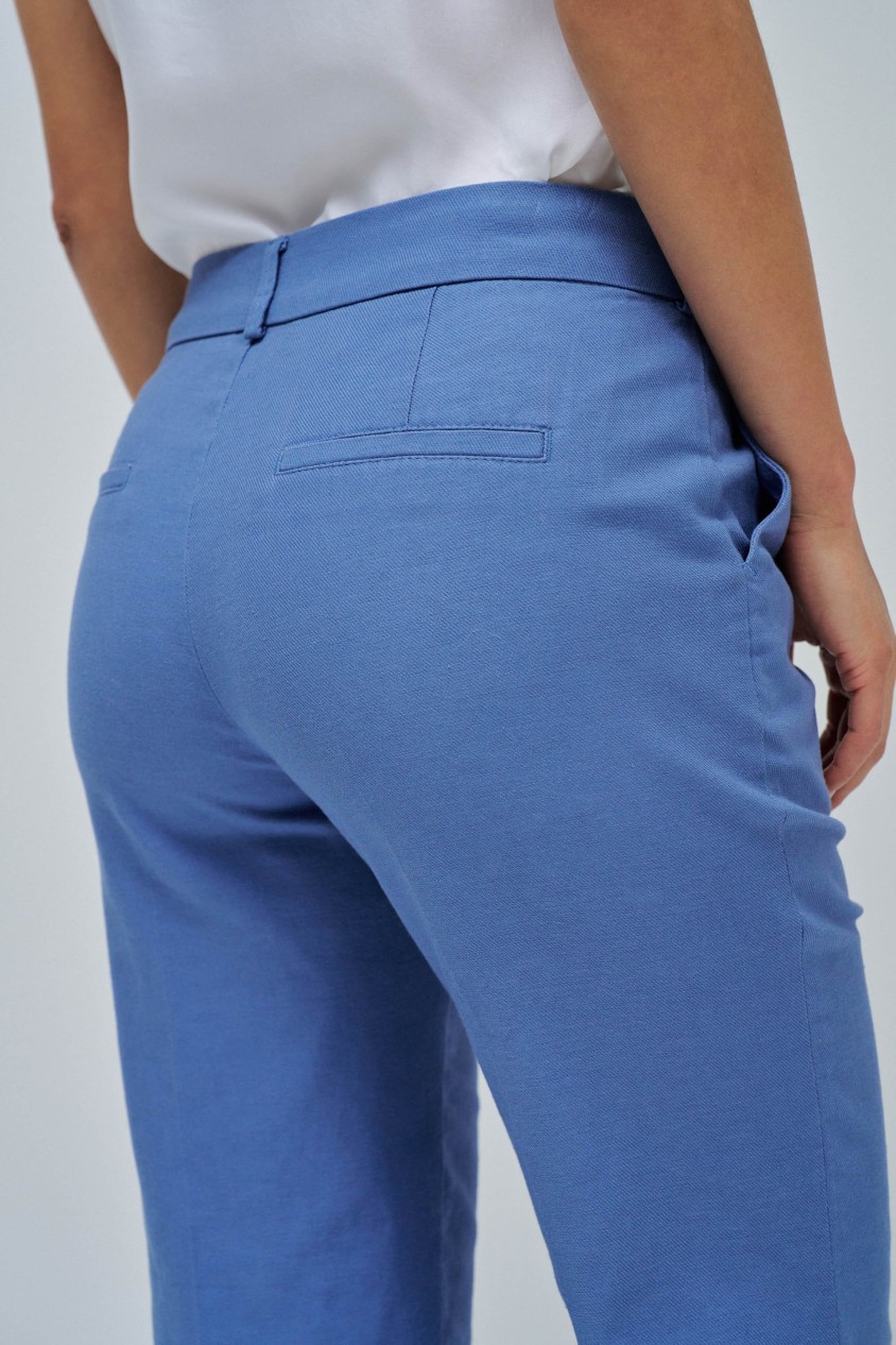 CHINO FLARE EM LINHO