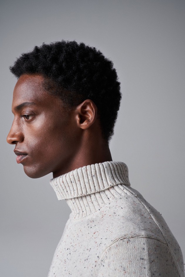 STRICKPULLOVER MIT ROLLKRAGEN