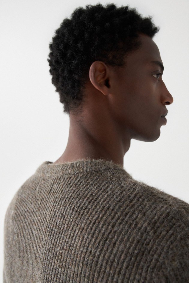 CAMISOLA DE MALHA COM LÃ