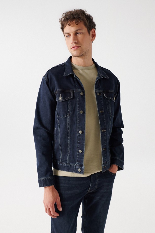 REGULAR S-ACTIV DENIM JACKET