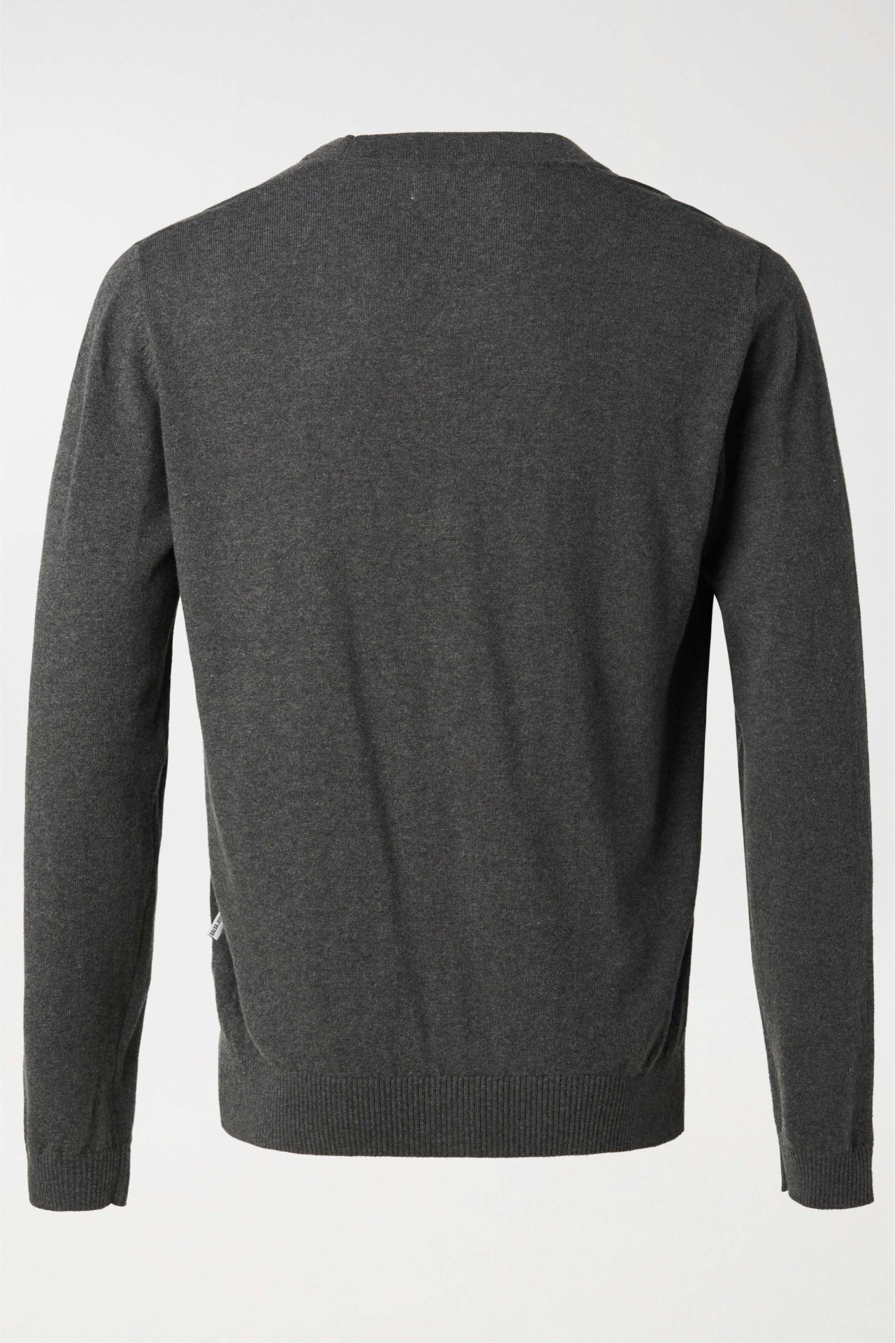 COTTON CASHMERE LIGHT KN, DARK GREY, XXL