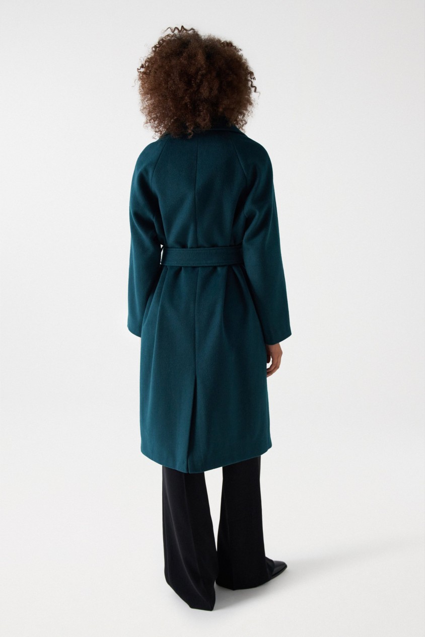 ABRIGO DE PAÑO DE LANA